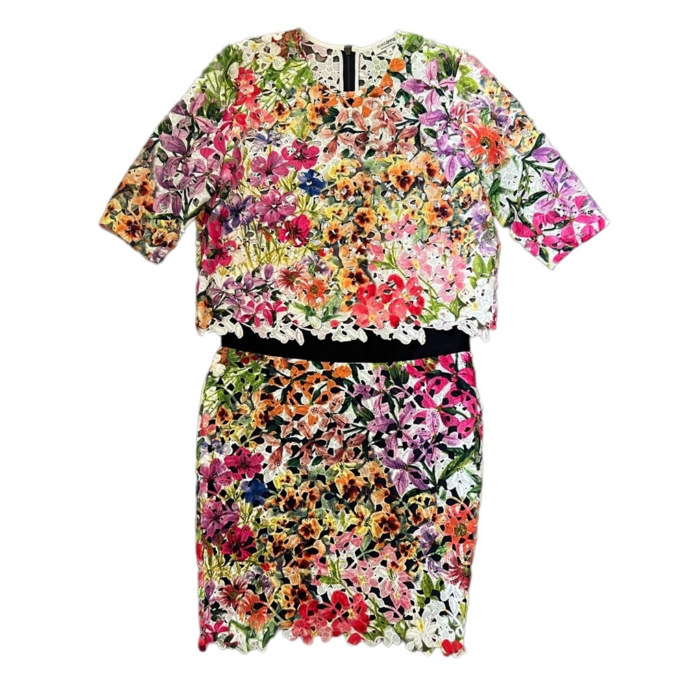 Roseanna Berlin Lace Jupe Fleuri Skirt Size Large